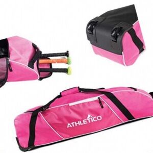 New Athletico Power Hitter Tolling Pink Baseball Bag